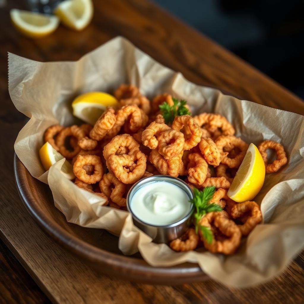 Crispy Calamari Fritti