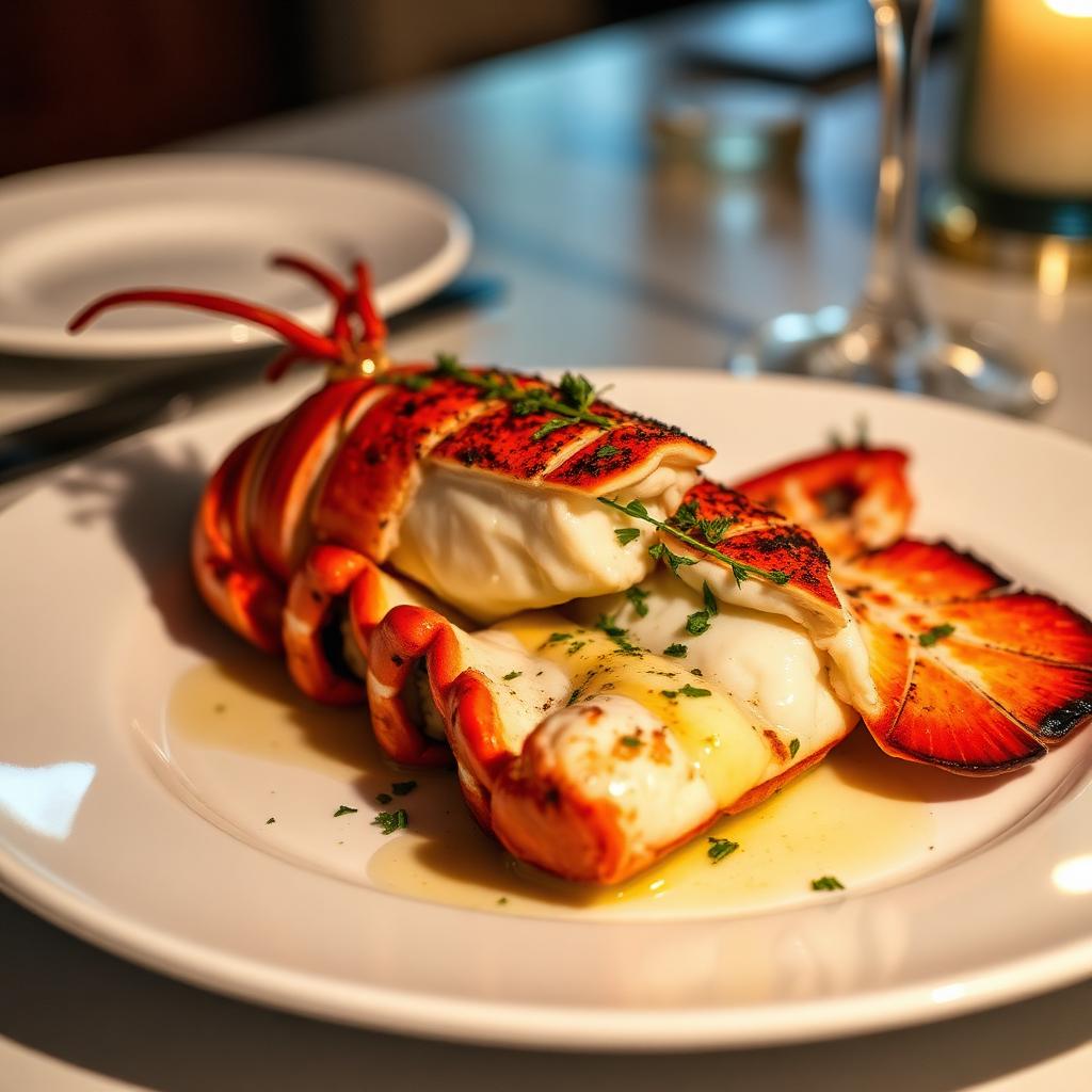 Grilled Maine Lobster Tail